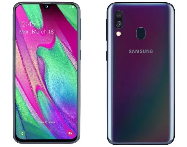 三星Galaxy A40价格配置全面曝光：4月10日发布 售249欧元