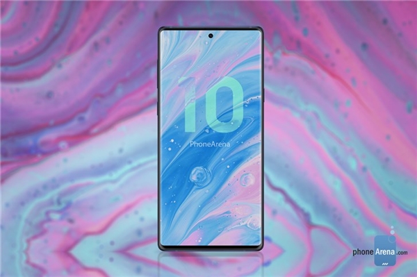 外媒放出三星Note 10渲染图：外形很好很强大